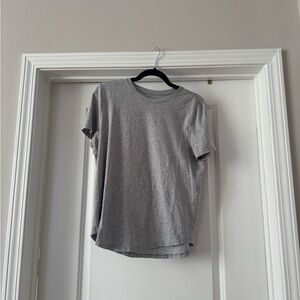 Lululemon Love Gray Short Sleeve Tee